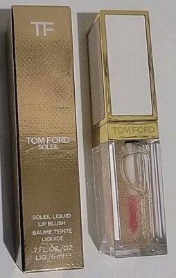  》  Authentic Tom Ford Soleil Liquid Lip Blush Gloss》.2 oz Limited Edition  