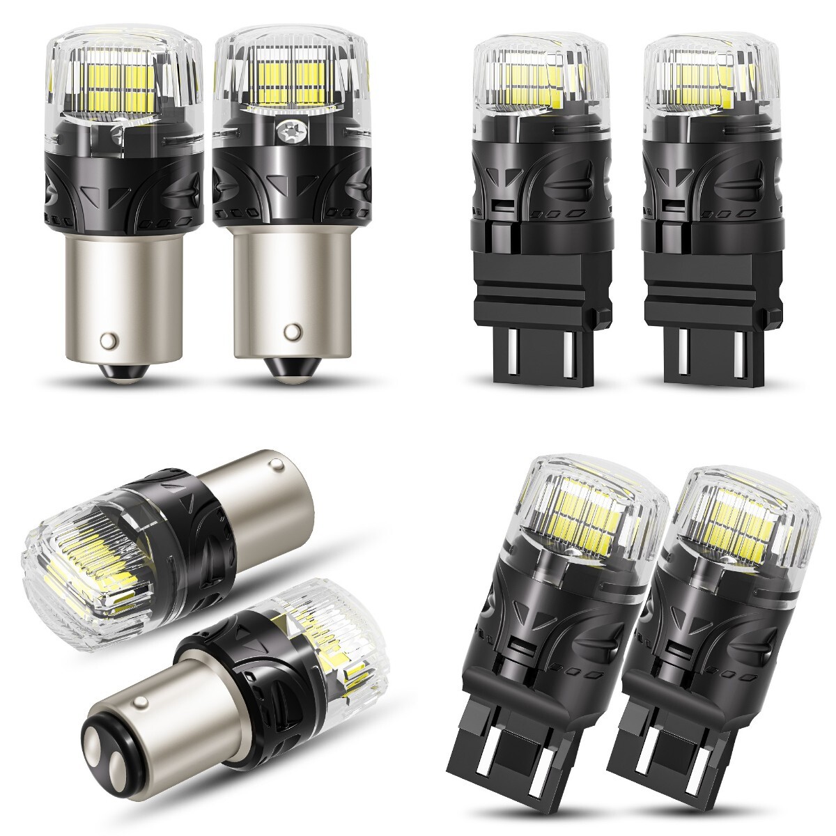 1156 LED Light Bulb 6500K White7506 BA15S 1141 P21W Tail Brake Signal Light Bulb