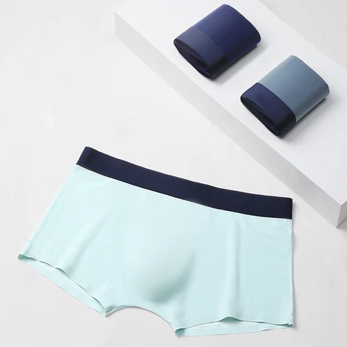 3 PIEZAS Hombres 3D-Bolsa Boxer Calzoncillos Anti-Rozaduras Ropa Interior Seda Hielo Transpirable - Imagen 16 de 38
