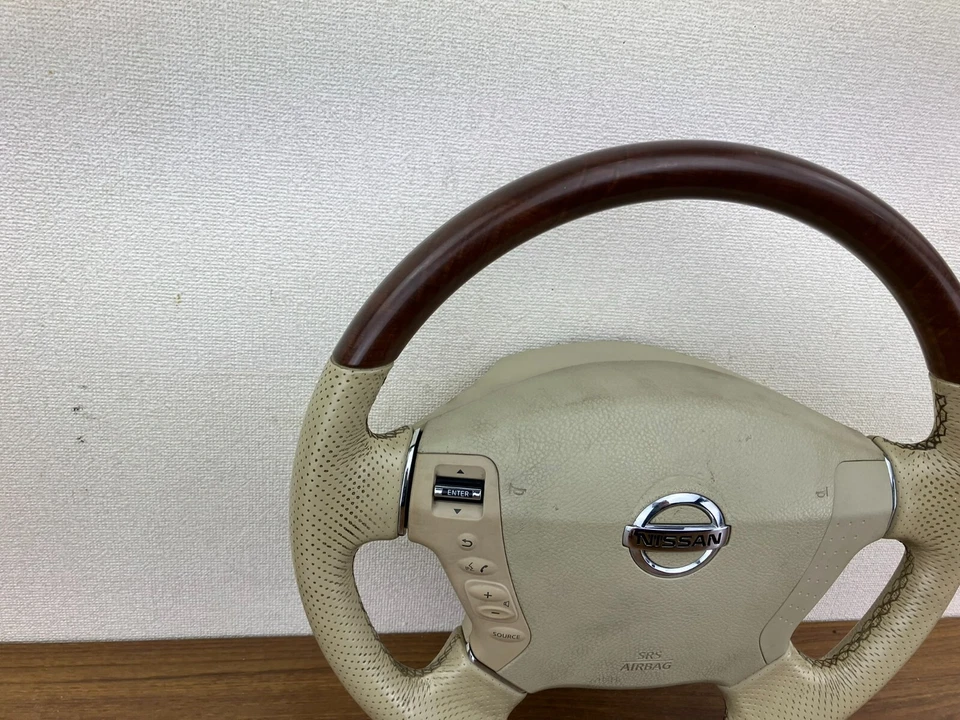 NISSAN FUGA Y50 INFINITI M35 M45 钢圈木质原始设备制造商正品 I47 — 第 3/4 张图片