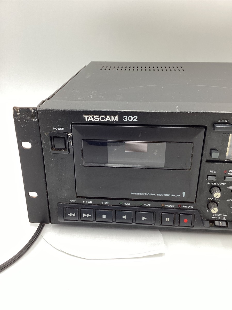 TASCAM 302 Dual Cassette Deck - PARTS or REPAIR | eBay TASCAM 302 Dual Cassette Deck - PARTS or REPAIR | eBay