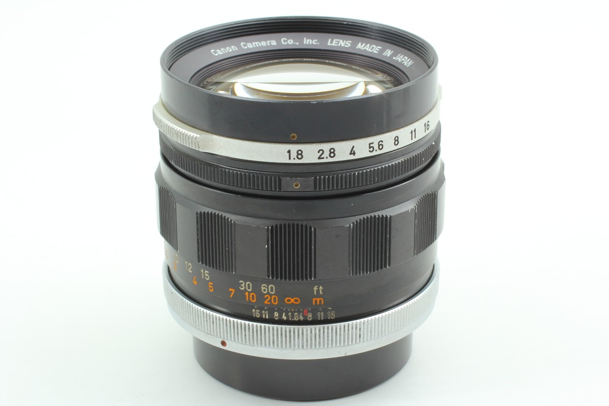 Near MINT] Canon FL 85mm f/1.8 MF Portrait Lens FD / FL Mount From