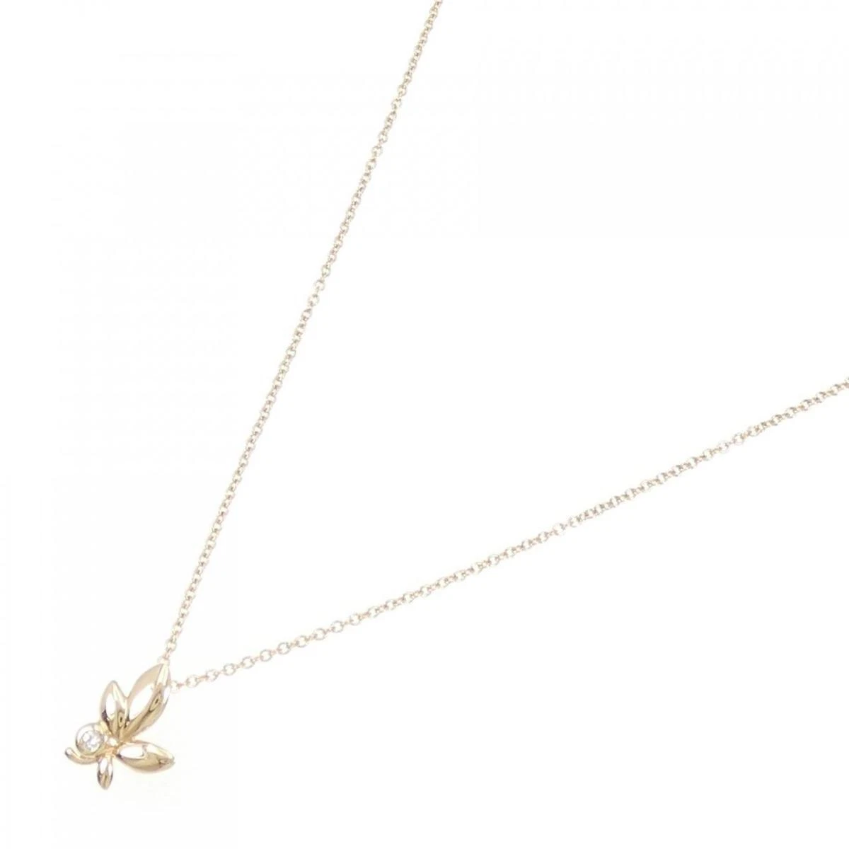 Tiffany olive on sale leaf necklace