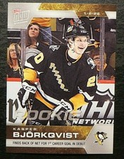 2021-22 21/22 TOPPS NOW NHL Stickers ROOKIE #182 Kasper Bjorkqvist Penguins 