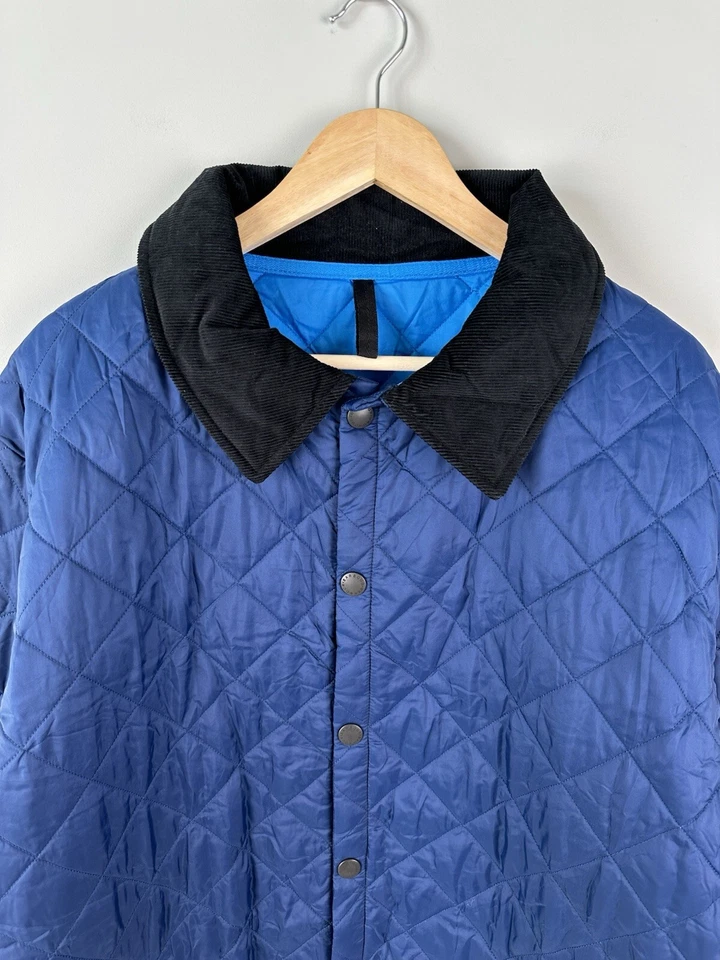 Chaqueta acolchada BARBOUR Liddesdale azul talla XXL / 2XL Foto 3 de 4