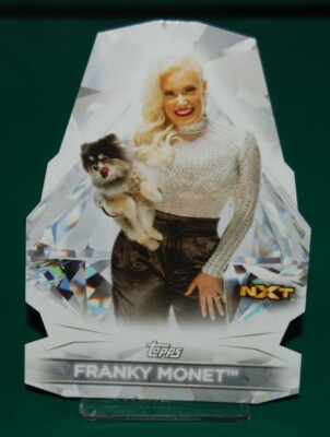 2021 Topps WWE Women's Division Franky Monet Diamond Die Cut DC-8