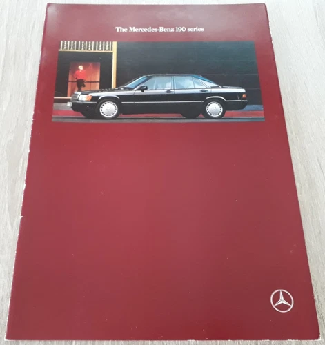 Mercedes Benz 190 Range Prospekt 1990 - 2.0 2.6 2.0D 2.5D