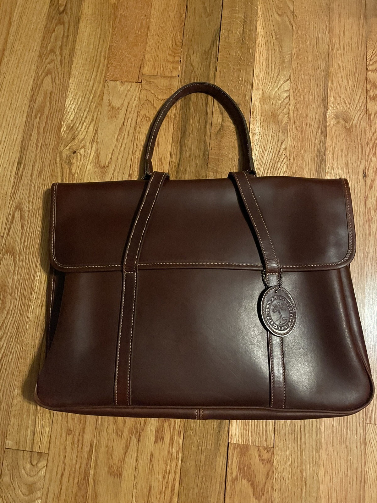 Levenger leather briefcase music bag England Gem