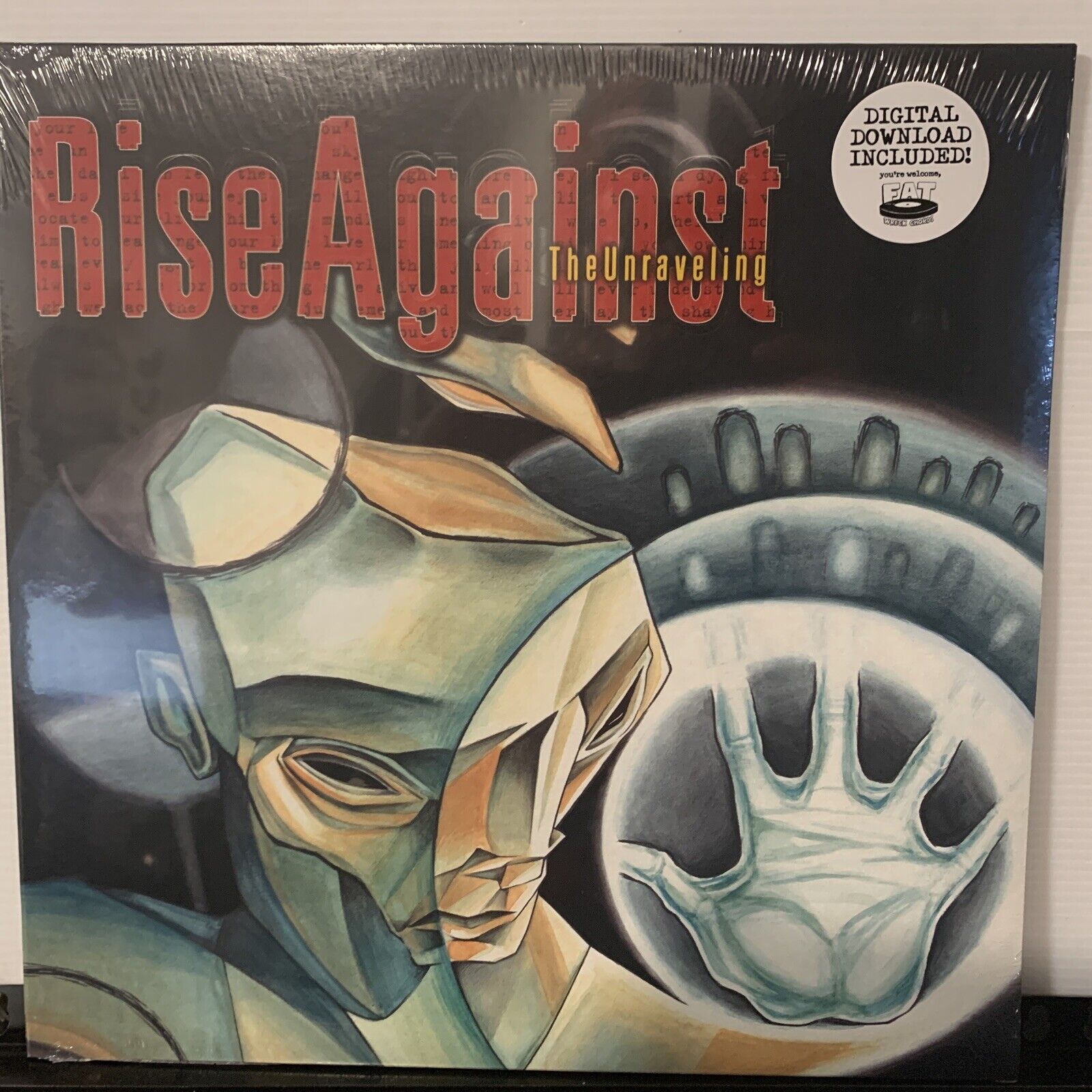 RISE AGAINST UnravelingアナログLPレコード