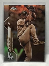 2020 Topps Chrome - Clayton Kershaw - Sepia Refractor - Dodgers - #122