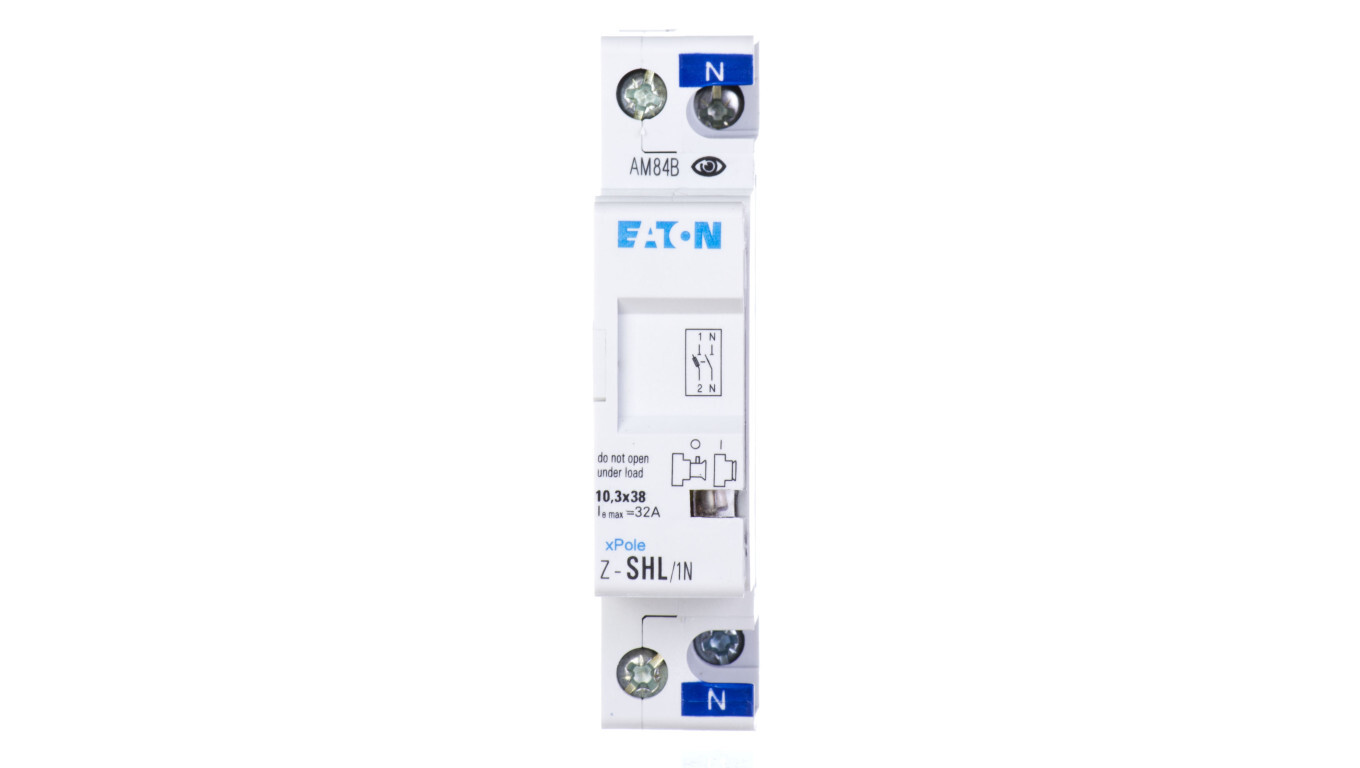 Cylindrical fuse switch disconnector 1 + N 10x38mm Z-SHL / 1N 263884 /T2UK