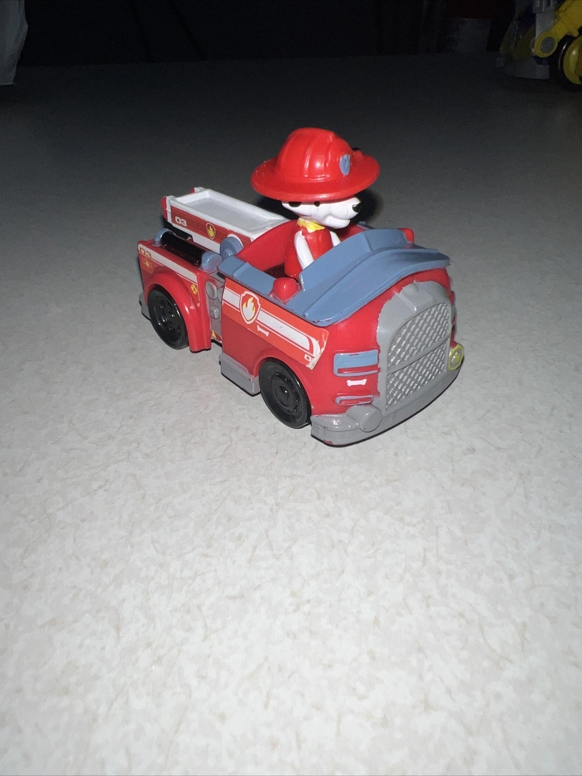 spin-master caminhão de bombeiros marshall brinquedo rescue racers carro de plástico 