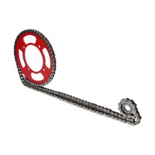 Kettensatz 11/50 Z&auml;hne rot f&uuml;r Beta RR 50 Motard 05