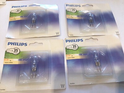 Philips GY6.35 25W Halogen Leuchtmittel 4 Packungen