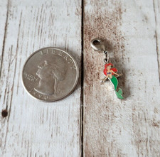 Disney Little Mermaid Ariel Small Add Clip On Charm Bracelet