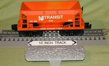 Lionel 16175 NJ Transit NJT #9125 Orange "Port Morris Yard" Ore Car O/027ga '98
