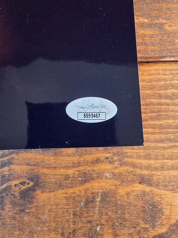 Foto firmada por Jake 'The Snake' Roberts 12x18 WWE WWF autógrafo JSA Foto 3 de 3