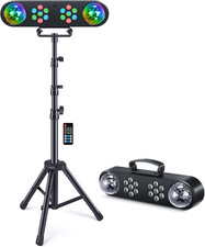 DJ Lights With Stand Party Bar Light Set Mobile Stage Lighting System Sound Acti