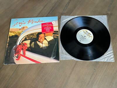 Sergio Mendes Self Titled Near Mint/EX LP, Vintage 1983 A&M SP-4937, Shrink, Tag