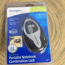 Kensington MicroSaver Portable Notebook Combination Lock 64087 NEW Sealed