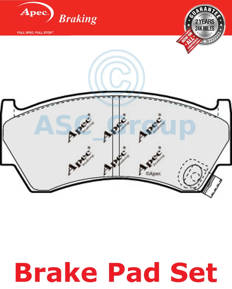 Jeu De Plaquettes De Frein Avant Apec Qualité OE Remplacement PAD880 - Photo 1/1