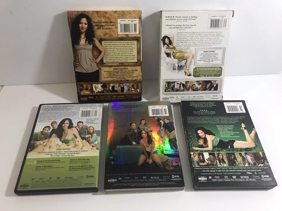 WEEDS TV SERIES DVD SEASONS  2-3-4 (disc 3 only)-5-6 LOT MARY-LOUISE PARKER - Image 3 of 4