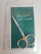 Dr. Slick 4.5" Straight Tip Hair Scissor SH45G Gold Loops Stainless NEW