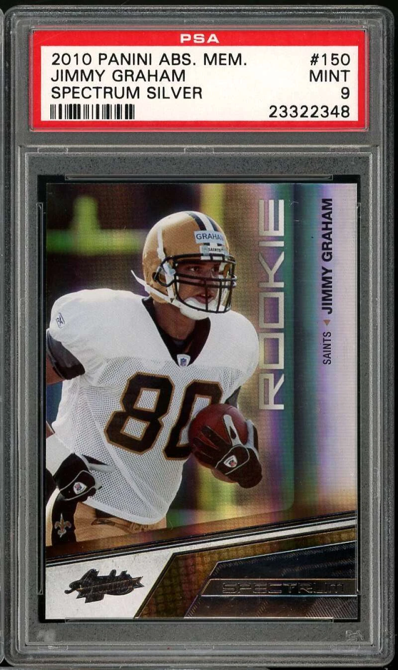 Jimmy Graham Panini Absolute Memorabilia #150 Spectrum Silver