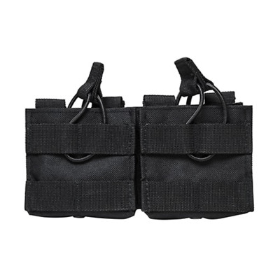 NcSTAR CV3082MP2977B 4.5-inch .308 Dual Magazine Pouch - Black