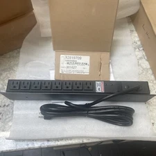 CPI 12819-709VERTICAL MOUNT POWER STRIP FOR UNIVERSAL RACKS