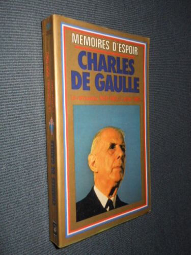 Charles De Gaulle Le renouveau 1958-1962 Memoir d'espoir Plon ed. L1 ° - Foto 1 di 1