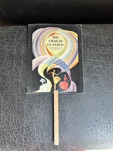 Vintage 1930s Putnam Fadeless Dyes Advertising Fan Druggist Aurora Nebraska