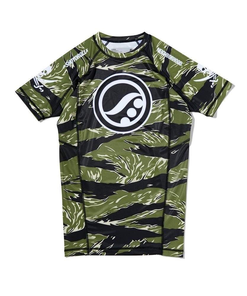 Shoyoroll X NBHD Neighborhood Grappling Rash Guard SS Short Bjj No