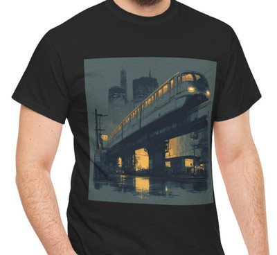 Train to Tokyo | Awesome Unisex Printed T-Shirt ''Great Gift Idea''