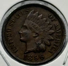 1896 Indian Head Cent, EF/AU, Full Liberty And Date, Beautiful, Low Mintage! 🔥