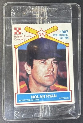 1987 RALSTON PURINA MLB Sealed Cello PACK-Nolan Ryan/Roger Clemens