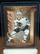 Upper Deck 2024-25 Series 1 Dazzlers DZ-13 Connor Bedard Orange Blackhawks