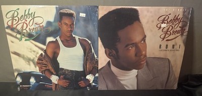Bobby Brown Toni  + My Prerogative Vinyl LP & Single MCA R&B 1980s VG+ To EX
