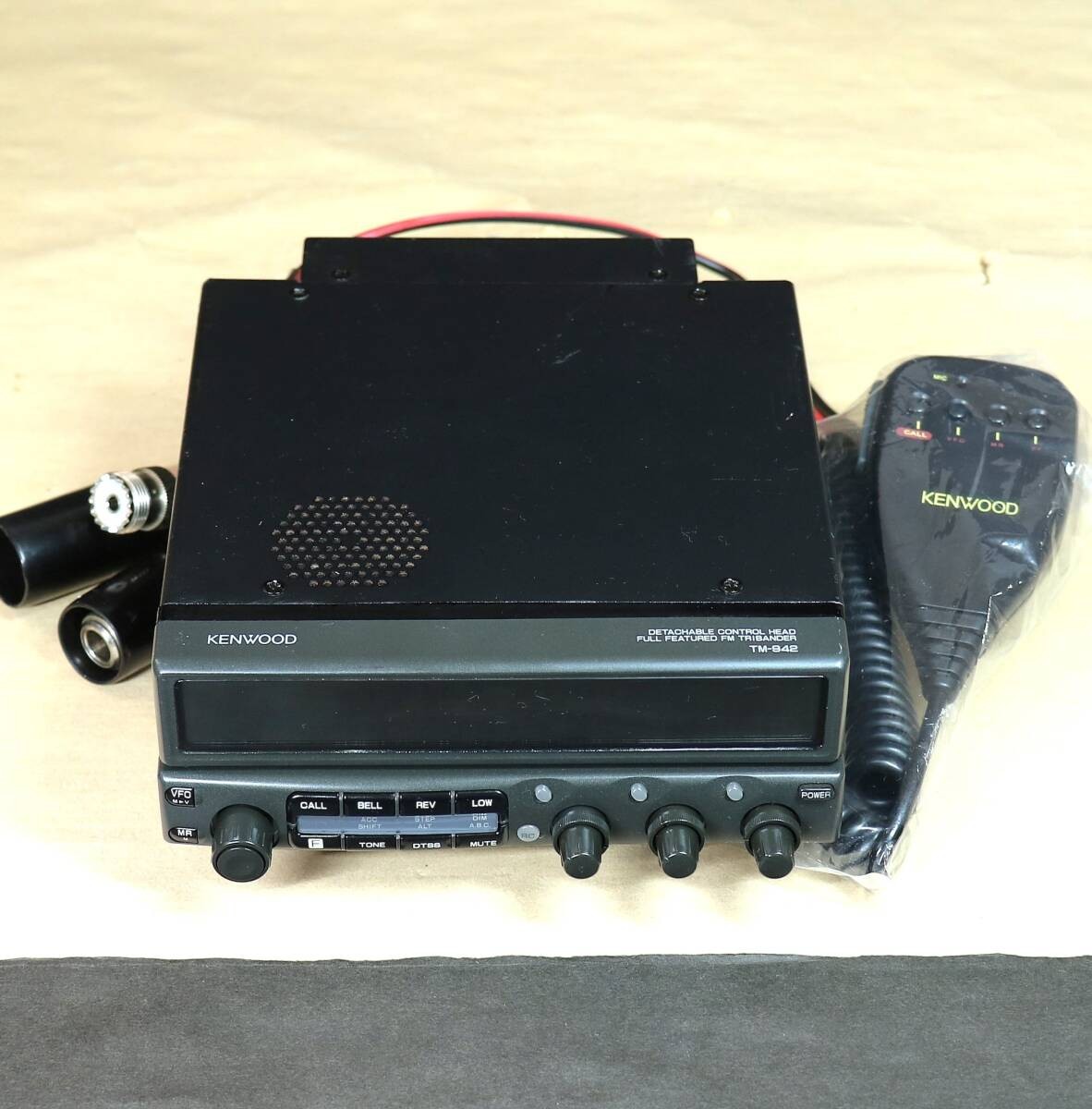 KENWOOD TM-942S 144 430 1200MHz FM 送信難あり KENWOOD TM-942S 144/430/1200MHz Tri Band Mobile Transceiver Cross
