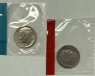 1969 P&D Roosevelt Dime Set from Mint Set in Mint Cello with Free Shipping