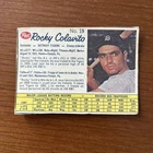1962 Post Canadian Baseball #19 Rocky Colavito, Detroit Tigers Big Letters VAR