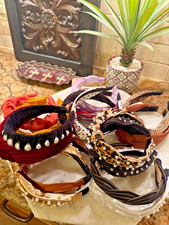 Assorted Headbands 16 . Different colors, textures, pearls/rhinestones