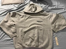 Fear Of God Essentials Dark Oatmeal Hoodie