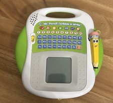 Leap Frog Mr Pencils Scribble Write Learning Toy Preowned ABC s Spell s