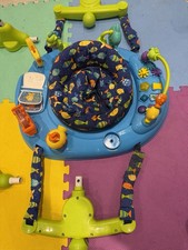 Mothercare jumperoo rainforest bouncer baby toy activity jumping Lights Sounds