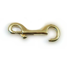 3/8" Brass Open Eye Bolt Snap Hooks 10 pcs. 