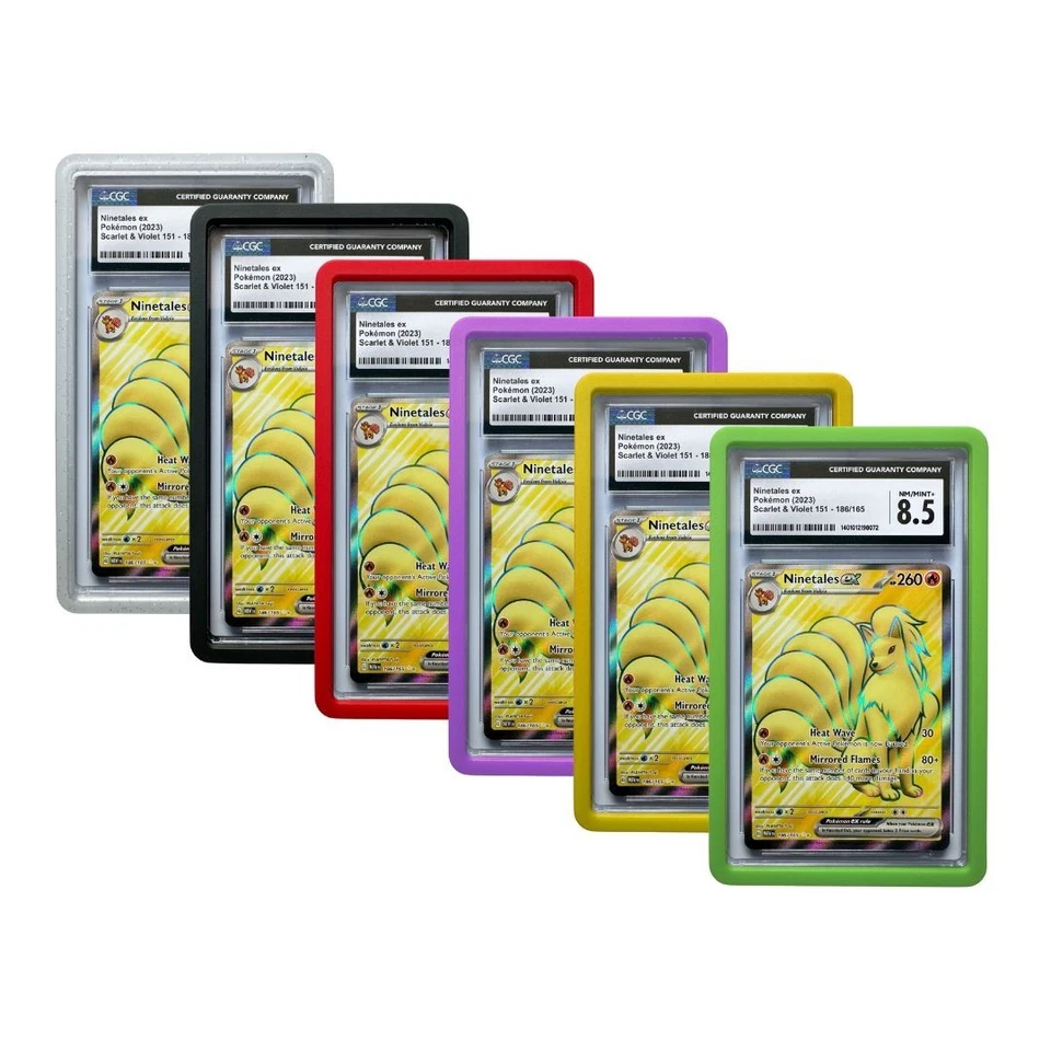 JOHTOMARKET TCG Bumper - CGC Graded Card Case Protector - Schutz für CGC Sammelkarten