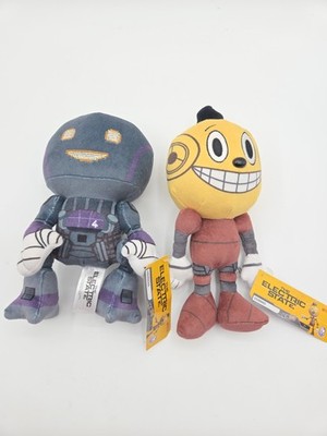 The Electric State 8'' Collectible COSMO & HERMAN plush Dolls NWT