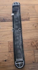 Fabtron Felt Cinch 32" Black Straight Western Horse Tack