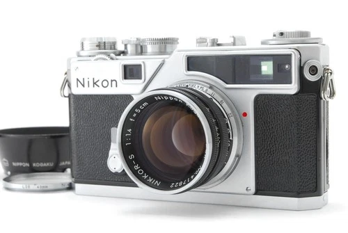 [MINT] Nikon SP Rangefinder 35mm Film Camera Nikkor S 50mm f1.4 From JAPAN